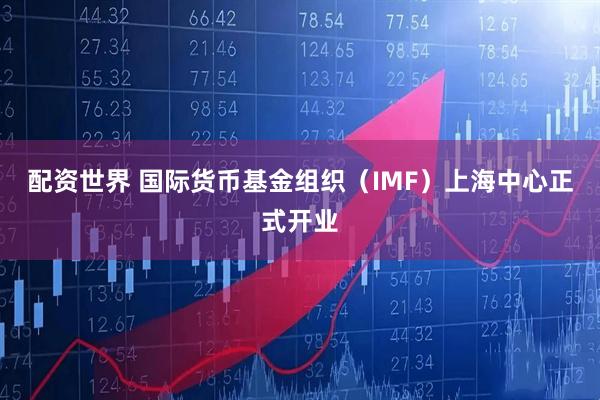 配资世界 国际货币基金组织（IMF）上海中心正式开业